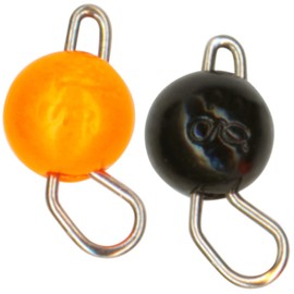 FTM Omura Tungsten Cheburashka - 2 Jig Heads, Weight: 1.5 g, Colour: Black/Orange