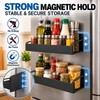 2-Piece Magnetic Storage Shelf for Kitchen Organization – Space-Saving ABS