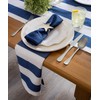 DII Cabana Stripe Outdoor Tabletop Collection, Stain/Wrinkle Resistant & Waterproof,