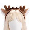 Mefeny Reindeer Headband Deer Deer Ears Headband Christmas Reindeer Cosplay
