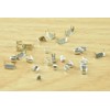 Pack of 1,200 #3 Zipper Stoppers (Bottom 400 Pieces +