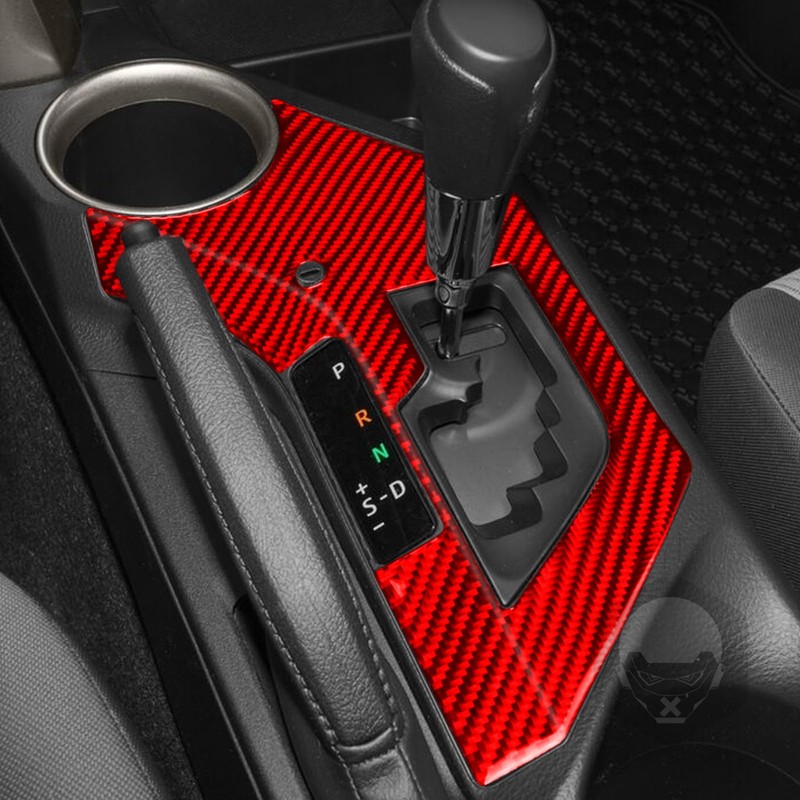 Car Center Console Gear Shift Cover Sticker Interior Trim Real
