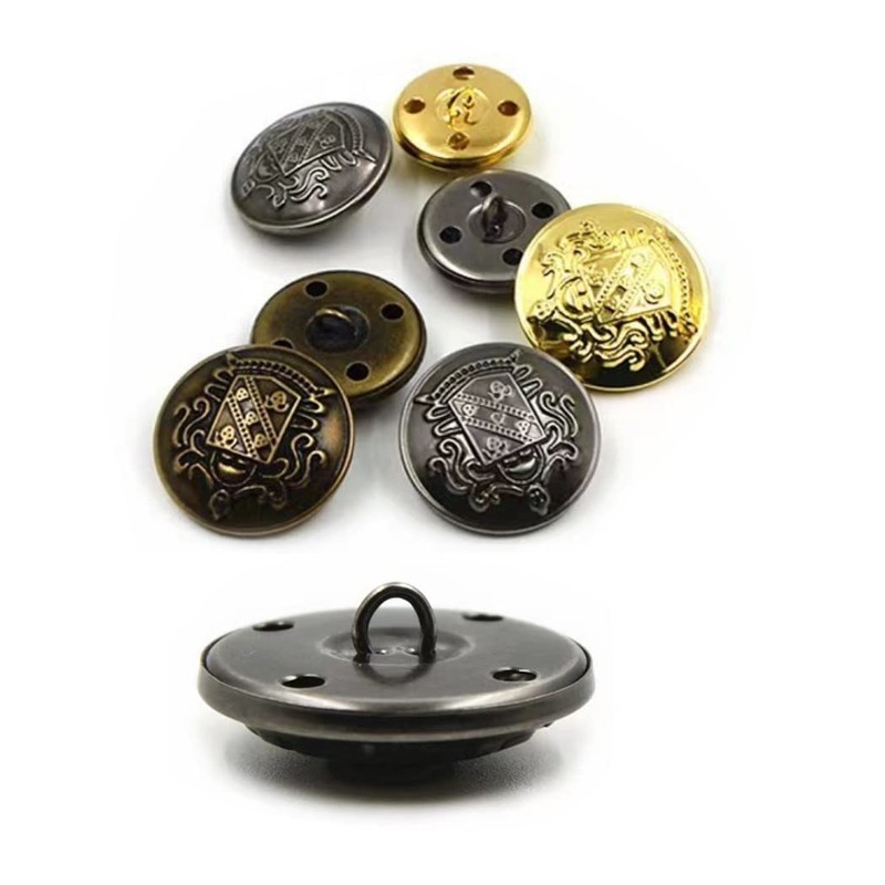 HappyHome Buttons Blazer Buttons Replacement Remake 20mm 15mm Front Button