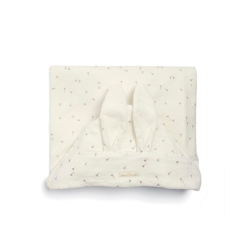 Mamas & Papas Soft Hooded Baby Towel, Welcome To The