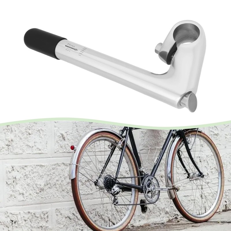 LT Easiyl 1 Piece Bicycle Handlebar Stem Riser Bracket 25.4