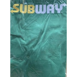 Subway 1-PACK Subway Green Full Apron Restaurant Uniform Employee Crew, New