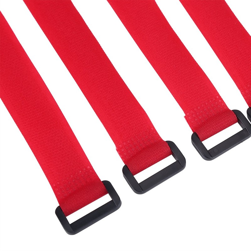 Bicycle Velcro Straps, 5 Pieces Bicycle Velcro Strap Nylon with
