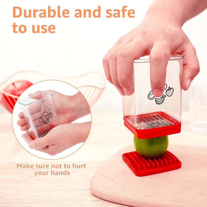 Speed Slicer with Push Plate Portable Cup Slicer Efficient Fruit