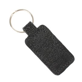 Genuine Stingray Leather Keychain (Black)