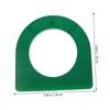 Totority 2pcs Practice Putting Cup Random Flag Lightweight Golf Training