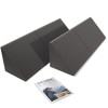 Large Bass Trap Acoustic Foam Corner, 4 Pack Delta Bass