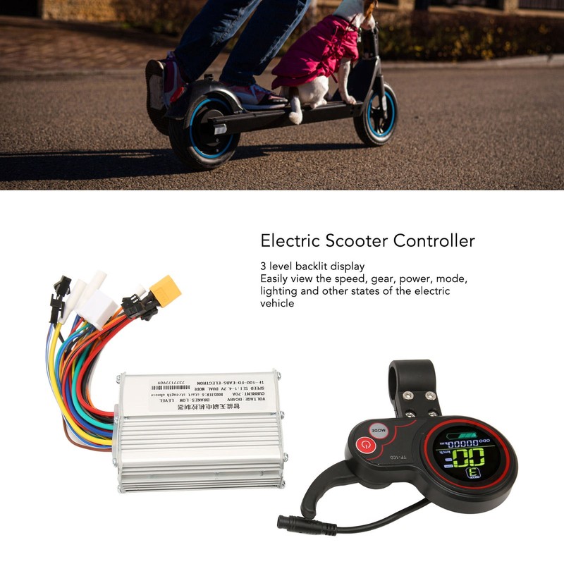 48V 20A Motor Brushless Controller with Display Panel 3 Level