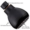 G1/2 Antique Shower Head Pressure Boosting Top Sprayer Shower Nozzle