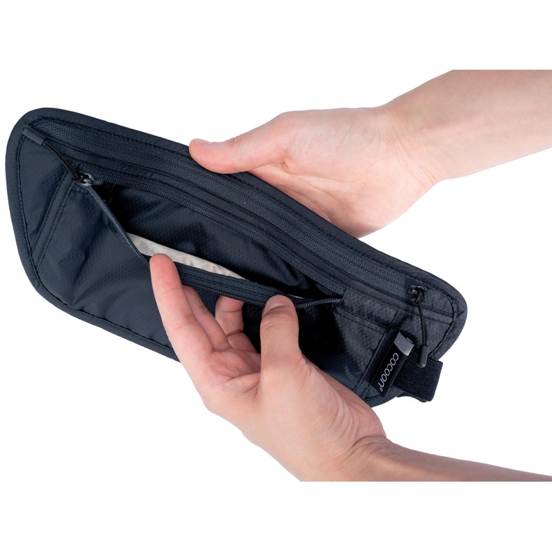 COCOON Travel Waist Wallet - Lightweight Travel Waist Bag, phantom