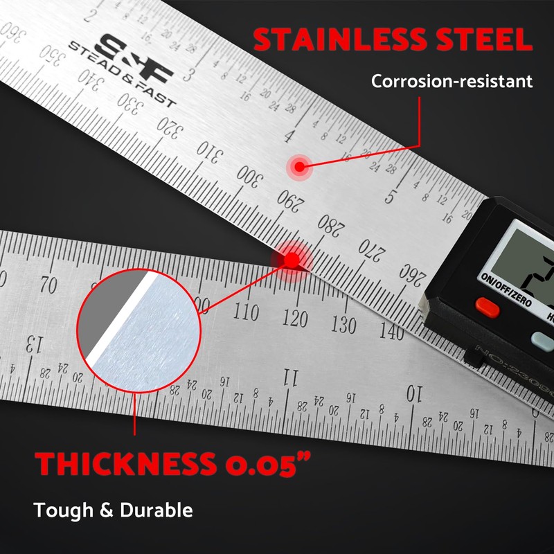 Digital Angle Finder Tool for Woodworking 7 inch / 200
