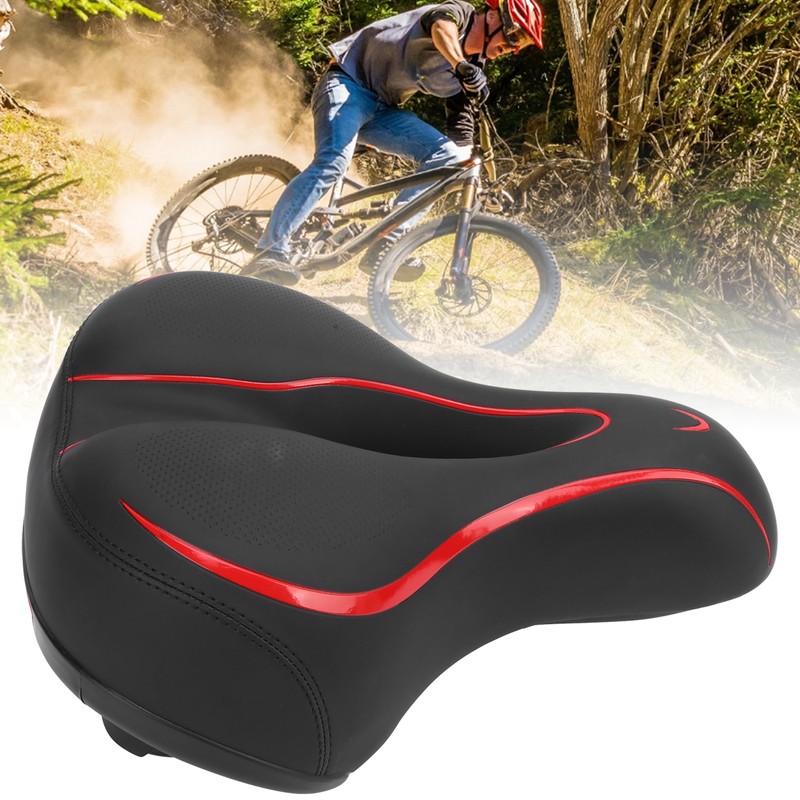 Comfort Bike Seat Cover Shock Absorption Bicycle Saddle Cushion Pad