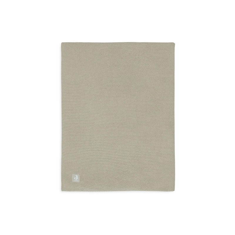 Jollein 516-511-67053 Baby Blanket Knitted Blanket Basic Knit Olive (75