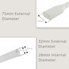 Universal 2 to 1 Drain Hose Connector, Dishwasher and Washing