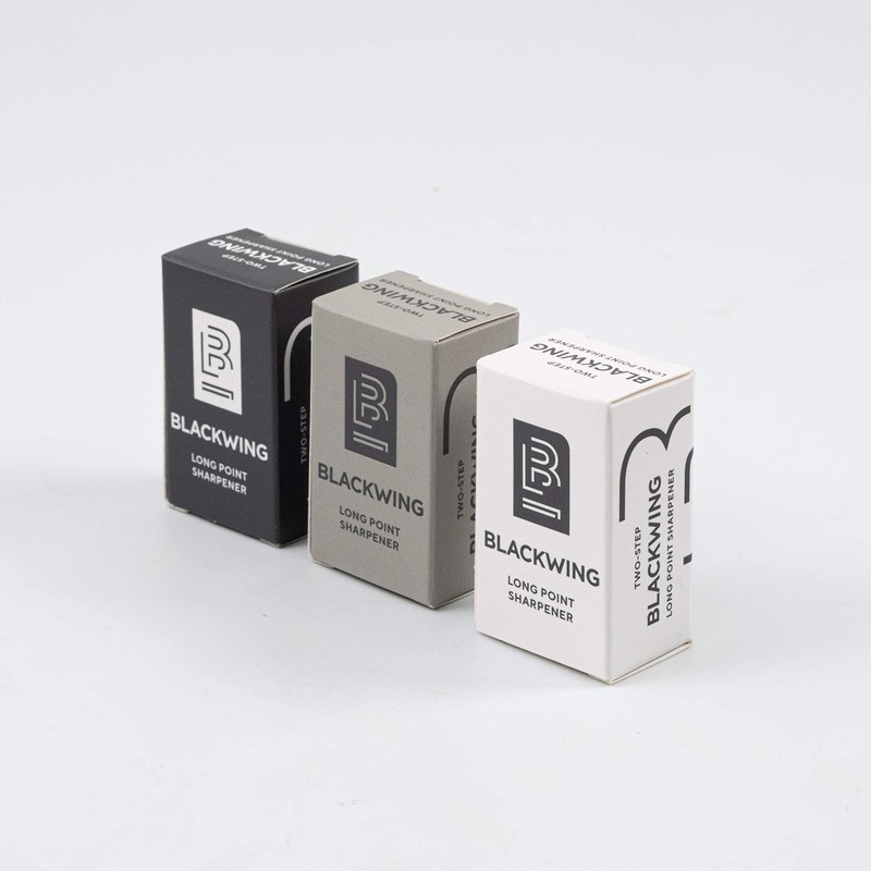 Blackwing Blackwing Two-Step Long Point Pencil Sharpener, White Color, German