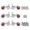 6PCS Guitar Tuning Pegs Electric Acoustic Enclosed Locking Tuner Machine