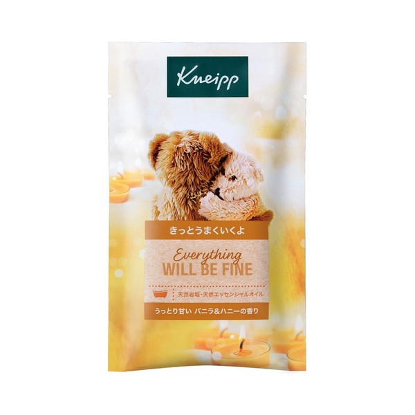 Kneipp Bath Salt, Vanilla & Honey Scent, 1.8 oz (50 g, 1, Piece)