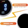 MOTOR METER RACING 52mm 2-1/16" Digital Dual Air Intake Intercooler