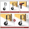 HOLKIE Heavy Duty Gate Caster, Spring Loaded Gate Wheel, Swivel