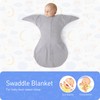 Knirose Swaddling Sack Baby Transition Sleeping Bag with Anti-Scare Function,