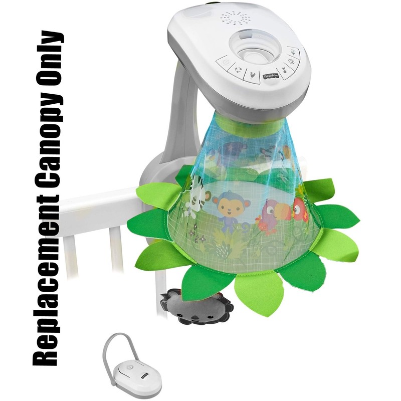 Fisher-Price Rainforest Grow-with-Me Projection Mobile DFP09 - Replacement Canopy