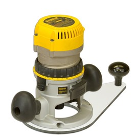 Woodhaven 8395 Offset Precision Router Plate Solid White Phenolic for Durability for Full Size Routers w/Single Handle and Hardware Made in the USA