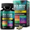 Sea Moss Black Seed Oil Ashwagandha Ginger, Sea Moss Capsule