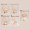 Three Layer Braces Case Denture Retainer Orthodontic Organizer Drainage Layered