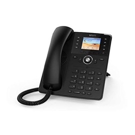 Snom D735 SIP VOIP 2.7" PoE Phone with USB WiFi Stick Support Black