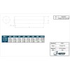 Hippo Hardware M8 (8mm X 60mm) Dowel Pins Solid Metal