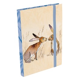 TGSC | Kissing Hares A6 Notebook | Journal Notebook Lined to Unleash Creativity - Premium Journal for Writers, Students and Professionals - Inspiring A6 Lined Notebooks for Women & Everyday Ideas