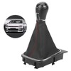 PU Leather Gear Shift Knob with Dustproof Cover Boot 6