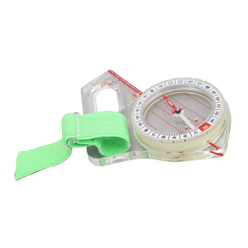 Orienteering Compass Luminous Versatile Sensitive Portable Backpacking Compass for Camping