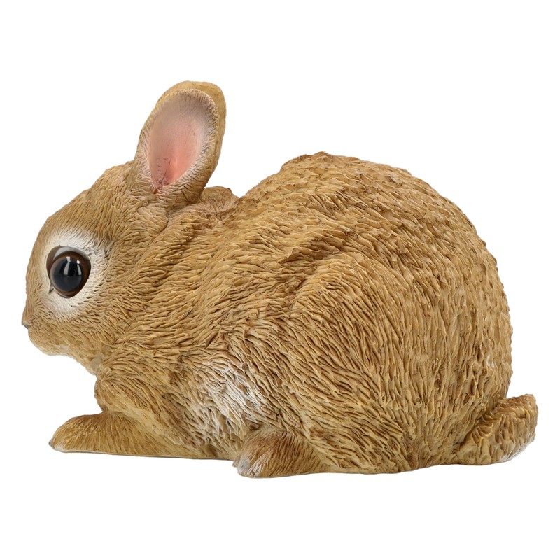 Figuren Shop GmbH Garden Rabbit Figurine - Weatherproof & Hand-Painted