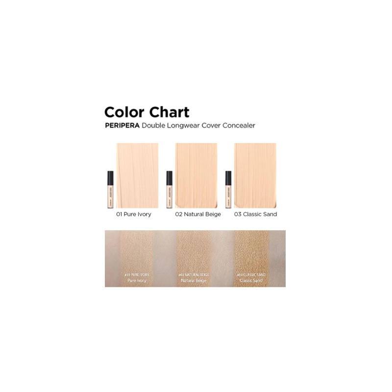 Peripera [Peripera]Double Longwear Cover Concealer (2 Colors)