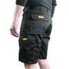 DEWALT Milan Men's Regular Fit, Utility Cargo Work Shorts, Black,
