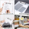 2023 Clipboard File Board with Clip A4 Side Open Storage