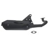 Silent-Pro Exhaust Black E-Approved - Fits Yamaha Aerox, Jog, Neos,