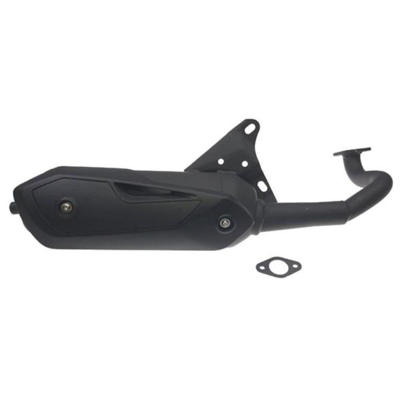 Silent-Pro Exhaust Black E-Approved - Fits Yamaha Aerox, Jog, Neos,