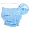 Washable Adult Pocket Nappy Cover Adjustable Reusable Diaper Cloth Light