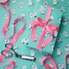 The Gift Wrap Company 58-191633 Yeti On Ice Holiday Flat