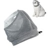Vubbkdi Cat Bubble Muzzle for Cats That Bite Transparent Muzzle