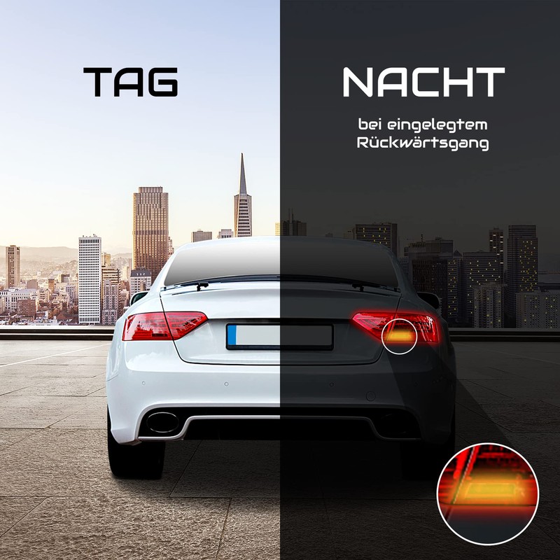 Finest-Folia C007 Rear Light Sticker (Red)