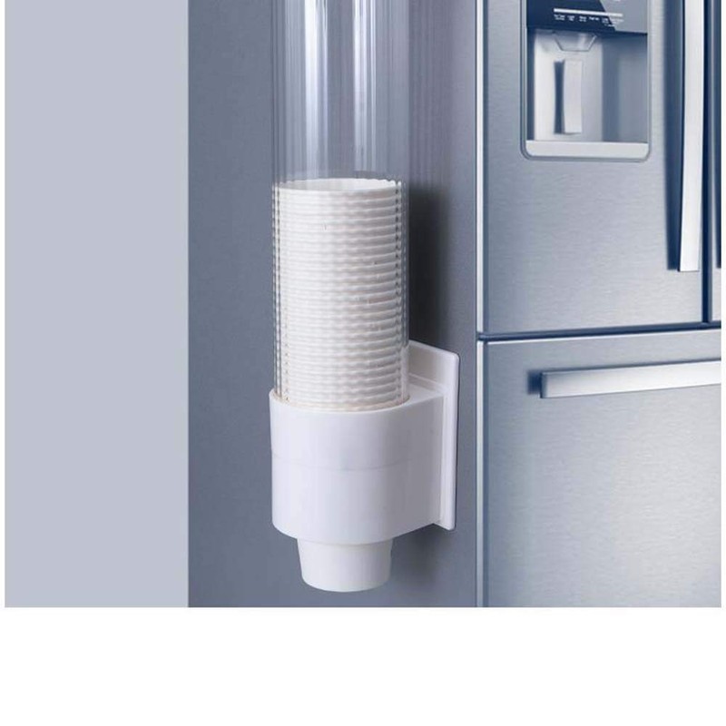 HKeeper Large Disposable Cup Holder Wall Mounted,Cup Dispenser, Paper or