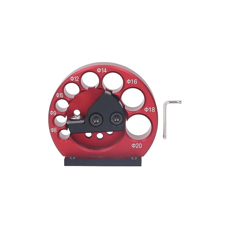 8-20mm Dowel Maker with 8 Holes, High Accuracy Aluminum Alloy