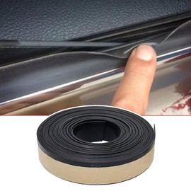 Tira de sellado parabrisas cristales ventanas auto automovil camioneta, empaque impermeable para sellar filtraciones de agua en cristales 1 metro de largo 20mm de ancho cinta adhesiva
